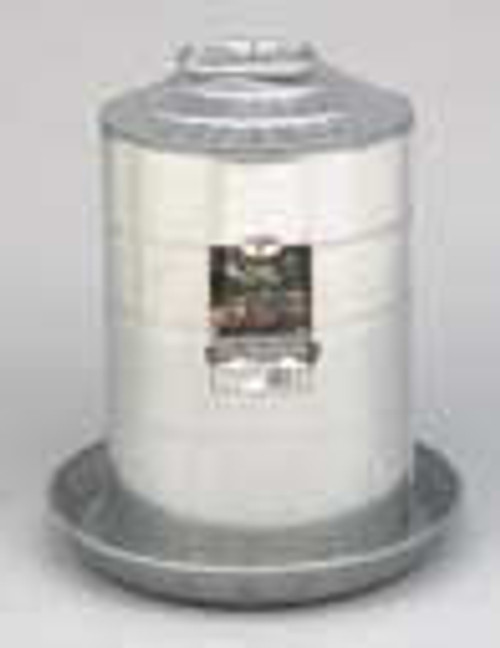 Farm Tuff Double Wall Cone Top Galvanized Poultry Fountain 5 Gallon -  CountryMax
