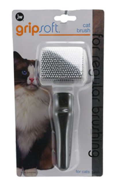 JW Pet Grip Soft Cat Brush