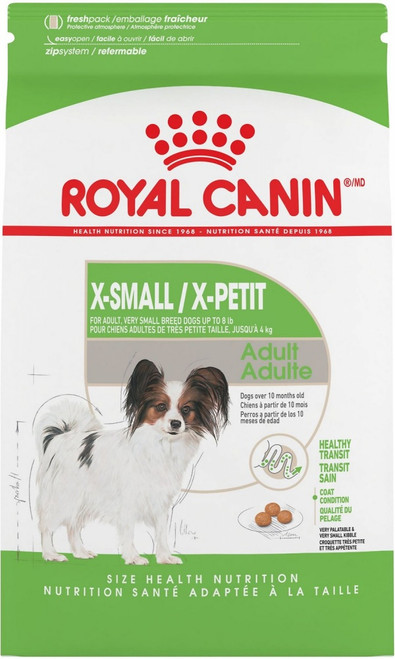Royal Canin X-Small Adult Dog Food 2.5 Pounds