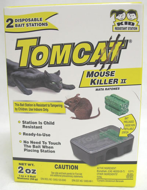 JT Eaton 409 Jawz Plastic Mouse Trap for Solid or Liquid Bait, 2-Pack