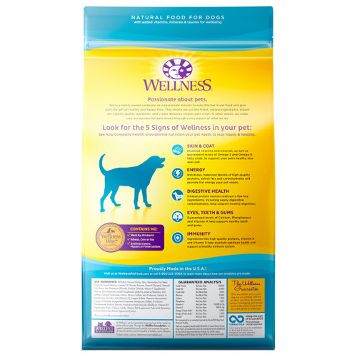 Wellness Complete Health Whitefish Sweet Potato Dog Food Lb