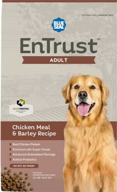 Blue Seal EnTrust Adult Chicken Meal & Barley Dog Food