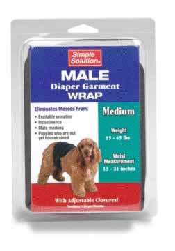washable male wrap