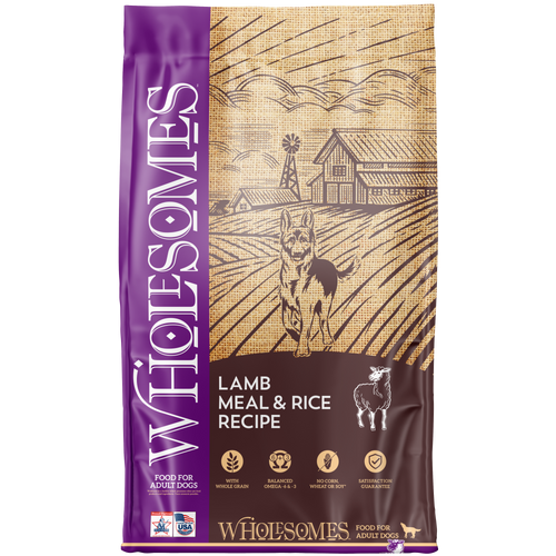 SportMix Wholesomes Lamb Meal & Rice Dog Food 40 Pounds SportMix Wholesomes Lamb Meal & Rice Dog Food 40 Pounds
