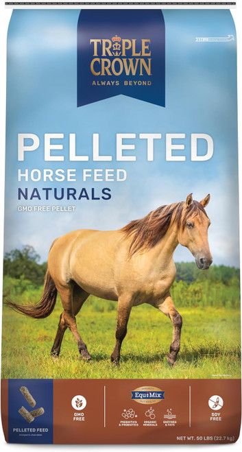 Triple Crown Naturals GMO Free Pelleted Horse Feed (Special Order 2-3 Week Lead Time)
