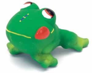 Coastal Rascals Latex Frog Dog Toy, 3 Inches