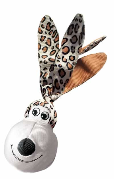 KONG Wubba Floppy Ears Leopard, Large
