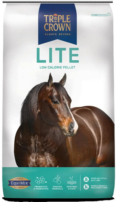 Triple Crown Lite Horse Feed Formula, 50 Lb.