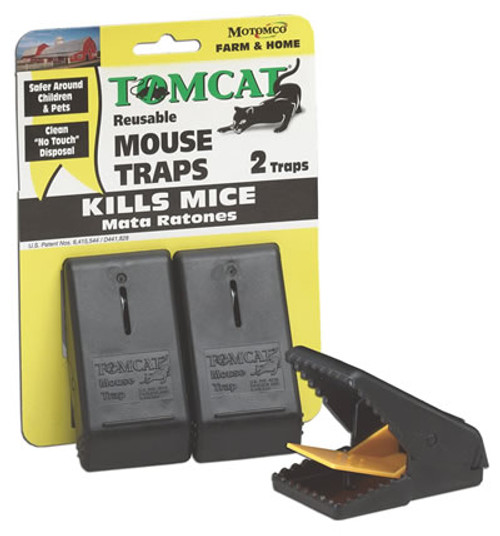  d-CON Reusable Covered Mouse Snap Trap, 1 Trap (Pack