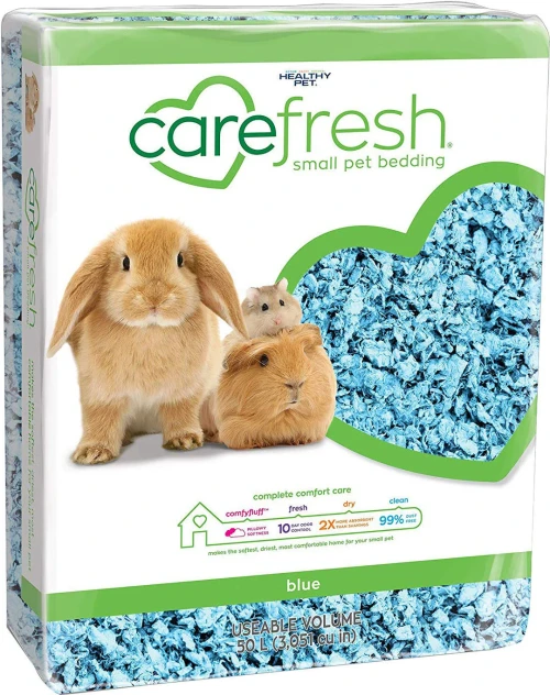 Carefresh Colors Blue Pet Bedding, 50 Liters