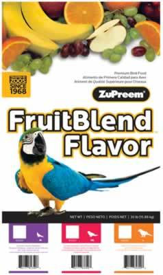 Zupreem FruitBlend Large Size Bird Food, 35 Pound
