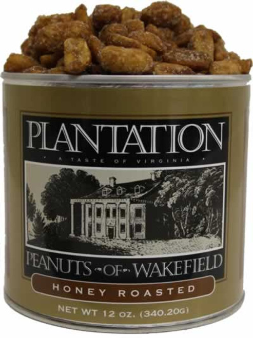 Plantation Peanuts of Wakefield Honey Roasted Peanuts 10 Ounces
