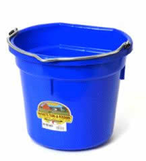 Allied Precision Heated Flatback Bucket, Blue, 10 qt