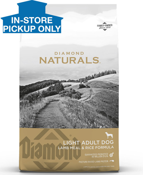 Diamond Naturals Light Adult Dog Lamb Meal & Rice Formula