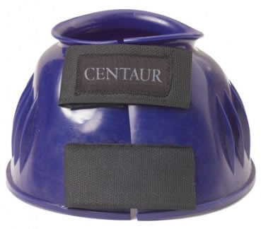 Centaur Purple Double Hook and Loop Bell Boots