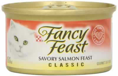 Fancy Feast Classic Savory Salmon Canned Cat Food 3 Oz.