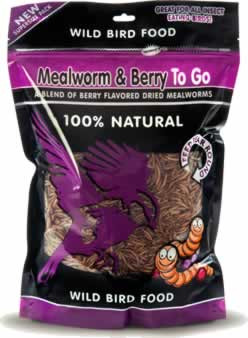 Mealworm & Berry To Go Bird Food 3.52 Ounce