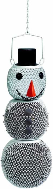 No/No Snowman Wild Bird Feeder