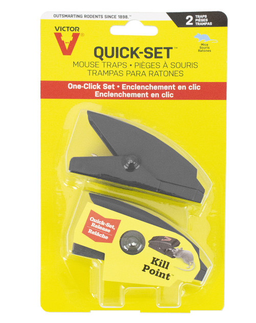 Victor Easy Set Clip Strip Disposable Mouse Trap