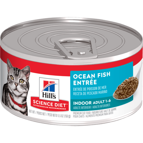Hill S Science Diet Adult Ocean Fish Entree Canned Cat Food 5 5 Oz Countrymax