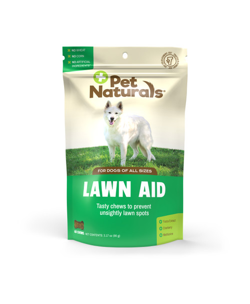 Pet Naturals Lawn Aid for Dogs, 60 Count