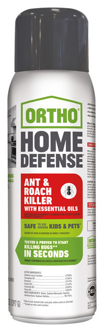 Ortho® Home Defense® Ant & Roach Killer with Essential Oils 14oz