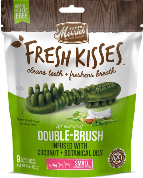 Merrick Fresh Kisses Coconut And Botanical Oils Brush, Small