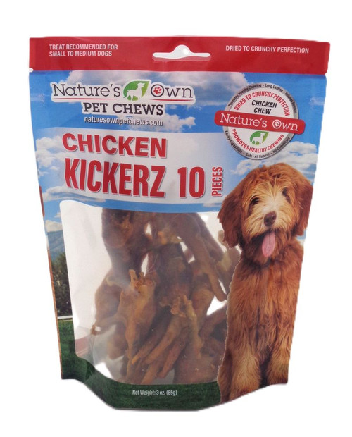 Nature's Own USA Chicken Kickerz Dog Chews 10 Pack