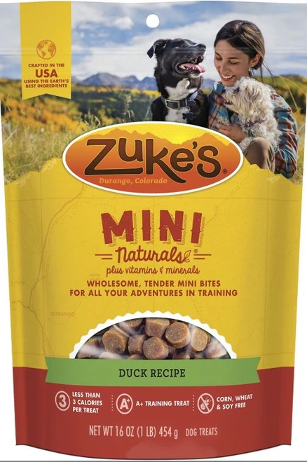 Zuke's Mini Naturals Salmon Recipe Dog Treats, 16 Oz. - CountryMax