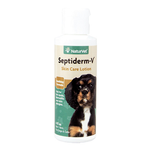 NaturVet Septiderm-V Skin Care Lotion, 8oz