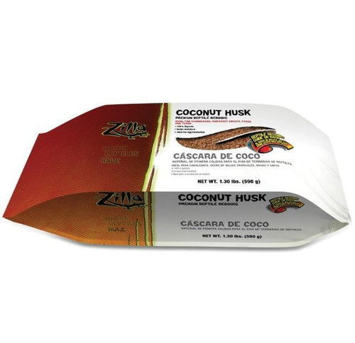 Zilla Coconut Husk Brick Reptile Bedding 1.3Lb