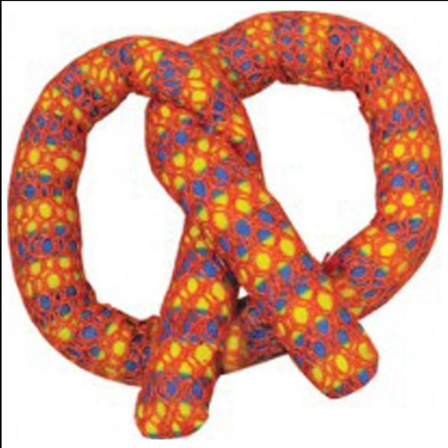 Petstages Catnip Plaque Away Pretzel Cat Toy