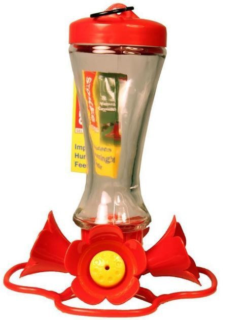 Stokes Select Impatiens Glass Hummingbird Feeder