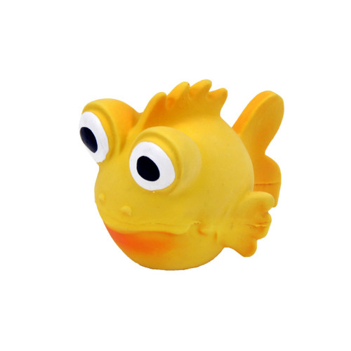 Coastal Pet Rascals 3.5" Latex Goldfish Dog Toy