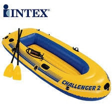 Intex Inflatable Challenger 2 Boat Set