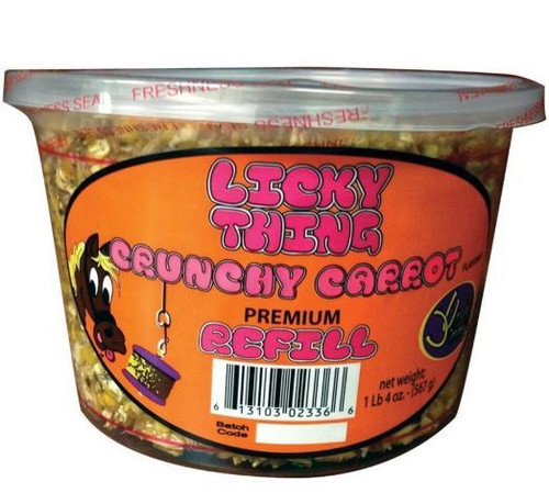 Licky Thing Crunchy Carrot Horse Treats, 1.4 Lbs
