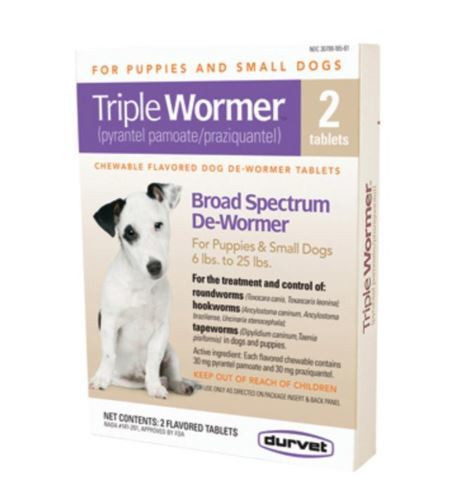 durvet triple wormer for cats