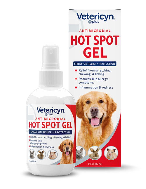 Vetericyn Plus Hot Spot Antimicrobial Gel, 3oz.