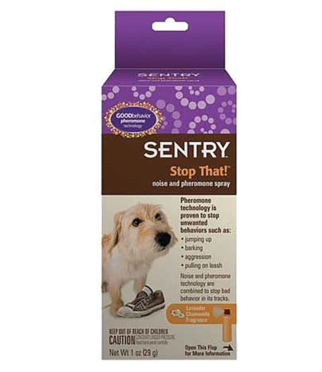 Sentry Stop That! Noise And Pheromone Spray, 1 oz.