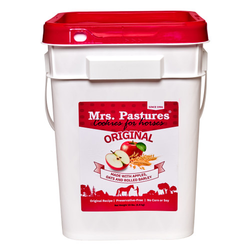 Mrs. Pastures Cookies For Horses, 15lb Tub