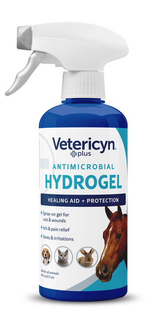 Vetericyn All Animal Wound & Skin Care Antimicrobial Hydrogel, 16 Oz.