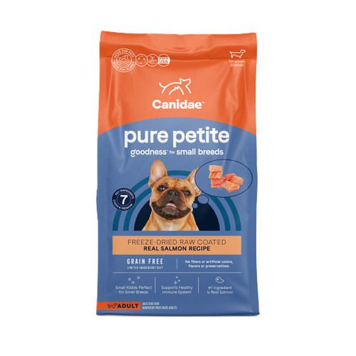 Canidae Grain-Free Pure Petite Salmon Formula Small Breed Limited Ingredient Diet Dry Dog Food