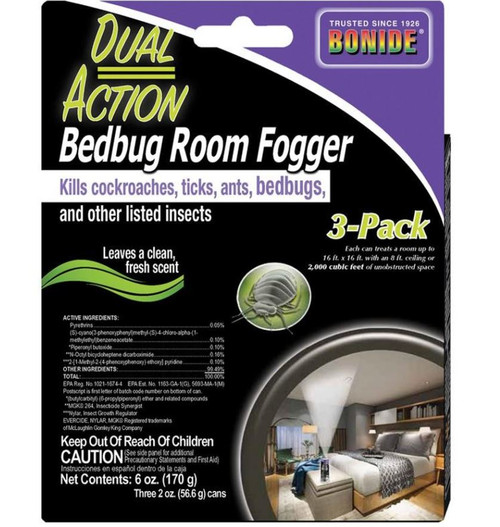 Bonide Dual Action Bed Bug Room Fogger