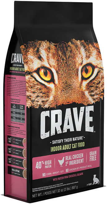 Crave Indoor with Protein from Chicken and Salmon Dry Cat Food - CountryMax