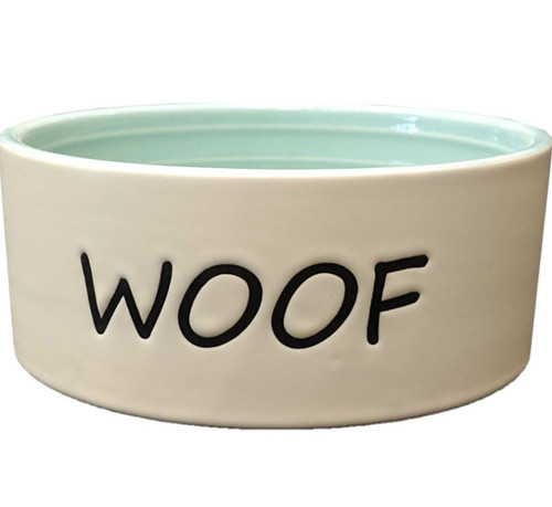 Spot Woof Unbreak-A-Bowlz Stoneware Dog Dish, 5"