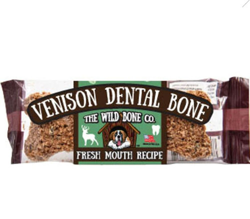 The Wild Bone Venison Dental Dog Bone Treat