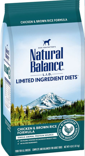 Natural Balance Limited Ingredient Diets Chicken & Brown Rice Dry Dog Food