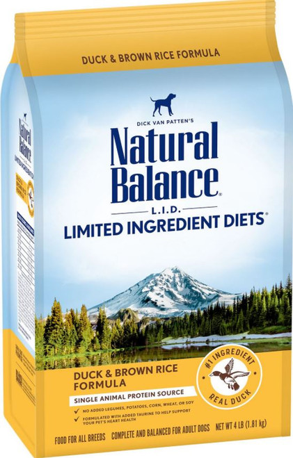 Natural Balance Limited Ingredient Diets Duck & Brown Rice Dry Dog Food