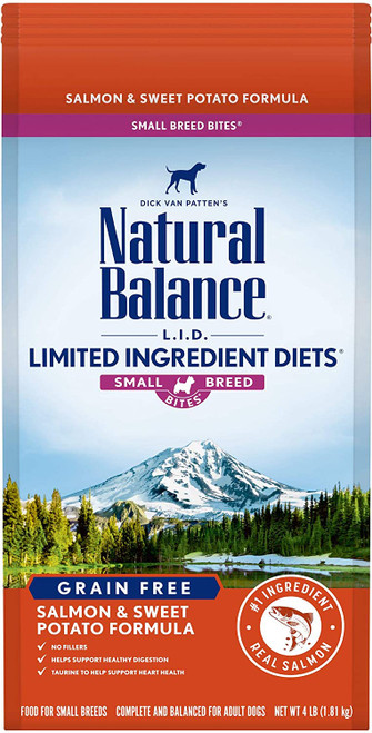 Natural Balance Limited Ingredient Diets Small Breed Bites Salmon & Sweet Potato Dry Dog Food