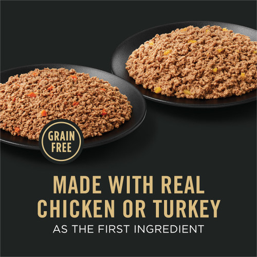 Purina Pro Plan Savor Grain-Free Variety Pack Canned Dog Food, 12